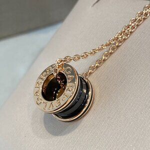 🌟 RARE Bulgari B.ZERO1 18K Gold Necklace - Just Released 🌟